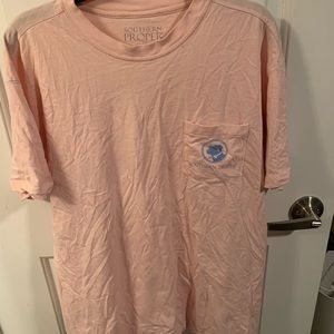 Men’s southern proper pocket tee